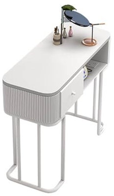 Mesa de manicura y belleza para uñas,Mesas de manicura profesionales modernas Mesa de trabajo para técnicos de uñas,Estación de trabajo para salón de belleza y spa con cajones de almacenamiento