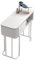 Mesa de manicura y belleza para uñas，Mesas de manicura profesionales modernas Mesa de trabajo para técnicos de uñas，Estación de trabajo para salón de belleza y spa con cajones de almacenamiento