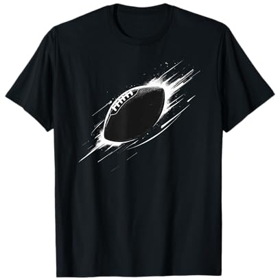 American Football Minimal Football Graphic T-Shirt