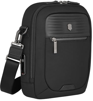 Victorinox Mythic Crossbody Bag, Umhängetasche, Schultertasche, Business, Reisen, Damen/Herren, Schwarz