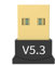 Adattatore USB wireless per PC - Ricevitore USB universale per tastiera e wireless, adattatore wireless per PC 5.3, ricevitore trasmettitore wireless, accessori per computer