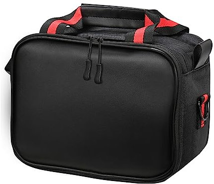 PRATYAHARA FTTH Optical Fiber Tool Kit Bolsa de Herramientas de Nylon para Fibra Óptica para Wattímetro VFL, Wattímetro Óptico, Pluma de Luz Roja, Bolsa de Almacenamiento para Herramientas de Red