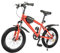 18 Zoll Mountainbike Mechanische Scheibenbremsen Kinderfahrrad 67-82cm Sitzverstellung 60kg Tragfähigkeit Kinder Fahrrad mit Stoßgedämpfte Vordergabel Hochelastischen Gummireifen für 8-13 Jahre