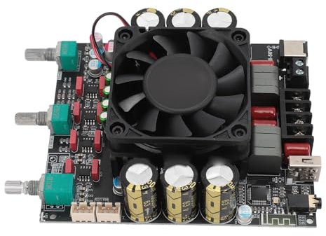 ZK 3002T 300W Amplifier Board with TPA3255 P for HiFi Sound, Easy Connections & S