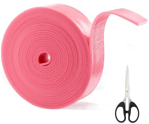 Scettar Randdämmstreifen für Ausgleichsmasse,Selbstklebend Randdämmung Behnfugenband für Fußbodenheizung Estrich Abdichtung (50mm x 5mm x 20m)