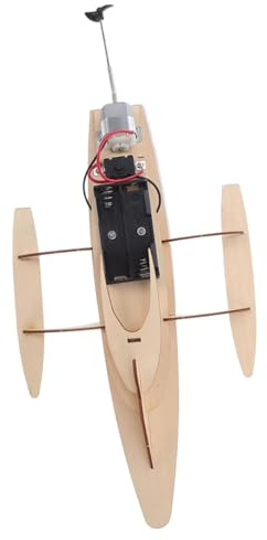 Holzschiff Modellbausätze Zum Selberbauen | Anspruchsvolles DIY Puzzle Spiel,Elektrobetriebenes Holz Schiffsmodell Bausatz,Für Kinder Von 6 Bis 14 Jahren, , Mädchen, Familie, Indoor Und Outdoor