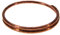 100x Kristall Verbinder Ring Ø 10mm Kupfer ~ Kronleuchter Lüster