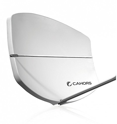 Cahors Parabole Multisatellite BIG BISAT Blanche avec 4 Supports sans LNB