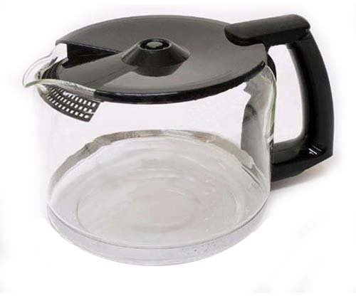 SPARES2GO Glass Jug & Lid for Krups Coffee Machine