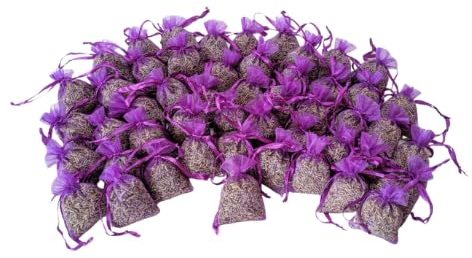 1 More Tree 50 Dried Lavender Bags Fresh Handmade Naturally Fragranced potpourri Moth Repellent NEW