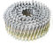 findmall 3600 Count Siding Nails 1-1/4 Inch by .092 Inch 15 Degree Ring Shank Hot-Dipped Galvanized Collated Wire Coil