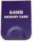 CHILDMORY 64M Memory Card for Wii NGC Gamecube Console Purple
