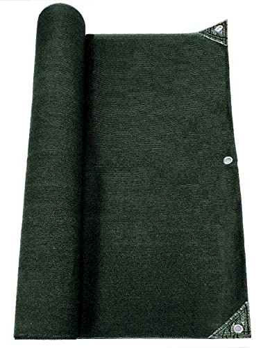 RED DECO Brise Vue Occultant Renforcé Haute Densité 300 GR/M2 Qualité Pro - 1.8 X 10 M - Vert