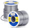 2 Packs 60-40 Tin Rosin Core Solder Wire for Electrical Soldering, Home DIY, 2 mm, 500 g