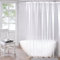 AooHome Duschvorhang Transparent, 180x180cm mit 5 Magnete unten, Waserdicht Eva Duschvorhänge 3D Muster mit 12 Duschvorhangringe, Anti-schimmel für Badewanne Bad Vorhang