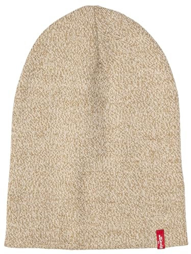 Levi's Herren & Unisex Headgear Beanie, Cream