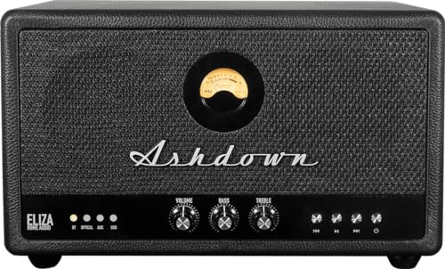 ASHDOWN - Bluetooth-Hörstation schwarz 2 x 60w