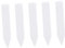 POPETPOP 500 Stück Pflanzenpfähle pflanzenstecker pflanzstecker pflanzenschild gartenschild Trays-Tag dekorative Pflanzen Anlage Etiketten wasserfeste Markierungen Blumen Kindergarten Weiß