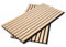 WallArt Aku Acoustic Wall Panel Light Oak, Aku Wood Panels made with 3-sided Natural Wood Veneer and PET-Felt