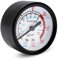 AUTOZOCO Manómetro del compresor de la presión de la bomba de aire del gas, Manómetro de aire, Medidor de presión de aire, mide la presión del aire 0-180 PSI (0-12 Bar), Diámetro de rosca: 13 mm
