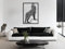 VAILLA ® Hirschkopf Wanddeko, Hirsch Wanddekoration aus Holz, Wandbilder Home Dekoration, 3D Wall Art, Große Wand Deko, Bilder für Schlafzimmer, Wohnzimmer und Büro (Baumwolf 2)