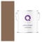 Q-COVER Latexfarbe 5L Dunkelbraun – matte Wandfarbe & Deckenfarbe für Innen, hohe Deckkraft, scheuerbeständig (Klasse 3), tropfgehemmt, ideal für Wohnzimmer, Küche und Flur
