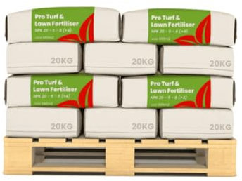 Engrais Pro Turf & Lawn (400 Kg - 13 300 M2) - Spécialement Pour Grandes Pelouses - Terrains De Sport Et Terrains De Golf - Libération Progressive - Npk+Mg+S (20+5+8 +4 +9) - Organifer