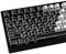 GEKUCAP PBT-Tastenkappen, schwarz-weiß, Manga-Stil, 135 Tasten, Cherry Profile Dye Sub Custom Keycap Minimalis Tastatur-Tastenkappen für 60%, 65%, 75%, 100% Cherry MX mechanische Tastatur