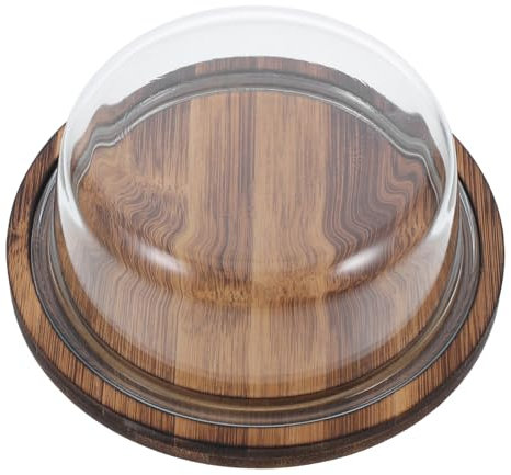 OFFSCH Boîte À Beurre Moderne Avec Couvercle En Verre Beurrier Rond Pour Table