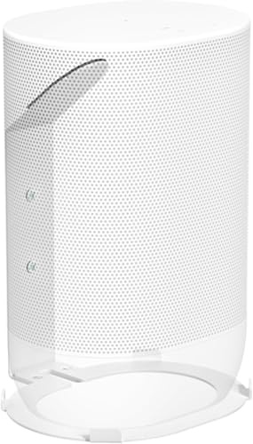 notiela Heavy-Duty Wall Mount Bracket for Sonos Move 2 and Move Mount Indoor/Outdoor Easy to Install Speaker Mount,White.