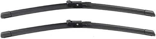 HOCAH Scheibenwischer Kompatibel für Jaguar XF X250 2008-2015 23in+19in, Wischblatt Satz Front Und Heck Wischerblätter Ersatz Wischerarm Auto Zubehör