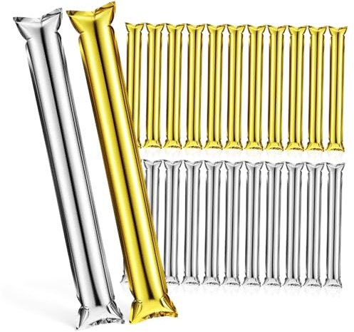 IMIKEYA Stück Aufblasbare Klatschstangen für Sportveranstaltungen und Konzerte Leichte Film Cheer und Partyzubehör für Große Events und Feiern