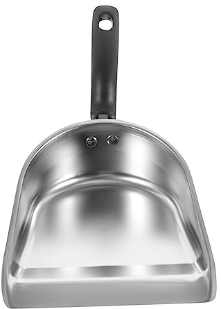 TOPPERFUN Pala de Mano de Acero Inoxidable Engrosada Mango Aislante