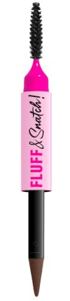 NYX Professional Makeup, Fluff & Snatch Brow Powder Pen Creme-zu-Puder-Brauenfüller 05 Cool Ash Brown