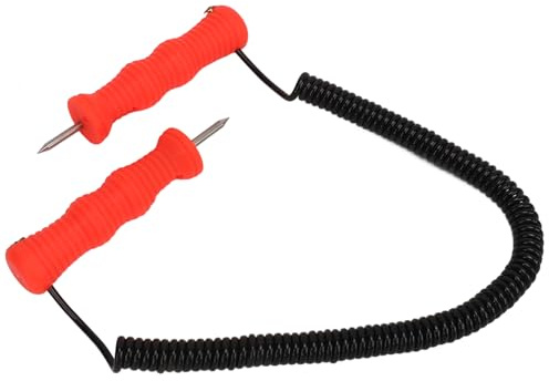 HEEPDD Ice Picks Set, Ice Breaking Pick, Ergonomic Tools for Skating Fishing Outdoor Activities Picks Set, Stainless Steel Handheld Nan Fishing Supplies