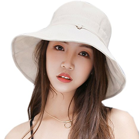 HAPEE Damen Sonnenhut, Einheitsgröße, 2-Beige