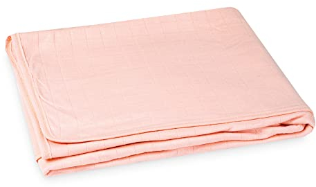 Julius Zöllner Schmusedecke-Baumwolldecke Jacquard | Gr. 100x120 cm | besonders groß | 100% Baumwolle | OEKO-TEX® STANDARD 100 | Pearl