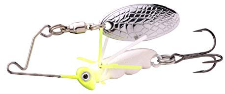 PREDATOR Micro Spinnerbait Larva 4cm 7g UV Pearl von Spro