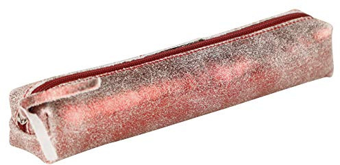 Clairefontaine 410067C Penale Ruby slim 19,5x2,5x4cm Lammleder Rot glänzend