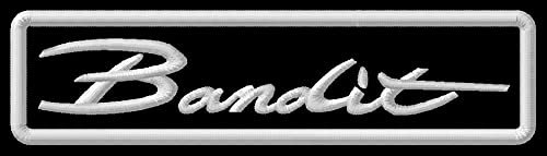 Masterpatch Aufnäher für Fans Suz Bandit GSF 250 400 600 650 1200 1250 für Suzuki Bandit Bikers Motorrad Parche Bordado Brodé Patch écusson Toppa Ricamata