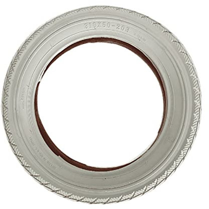 LHX Elektrischer Rollstuhl-Hinterreifen, pneumatischer Innenrohr und Außenreifen, 12 Zoll 310 × 50-203, verschleißfest und langlebig (Color : Outer Tube)