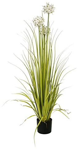 artplants.de Allium Kunstblume ASIMDA, weiß, 120cm - Künstliche Allium