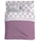 PENSIERI DELICATI Completo Letto Matrimoniale 100% Cotone, Completo Lenzuola Matrimoniali 180x200 Comprensivo di Lenzuolo sotto, sopra e 2 Federe, Made in Italy, Fantasia Lovely Check Rosa