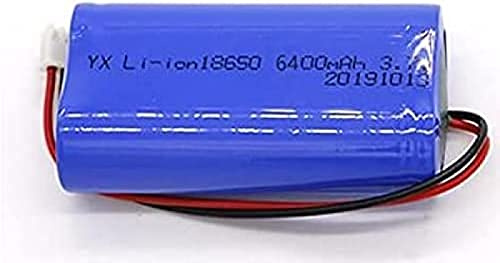 Batterie Lithium-ION 3.7V 4400MAh 6400MAh 18650, avec Connecteur Xh-2p 2.54, 3.7V, 6400MAh,3.7V, 6400mAh