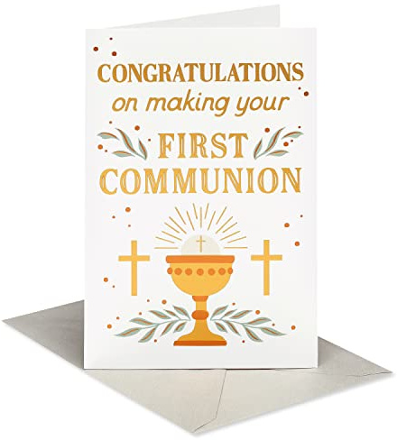 American Greetings First Communion Card (Grace and Blessings)