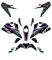 ENARUI Dekor Aufkleber Decals Graphics Kompatibel mit KTM Duke 125 390 2017 2018 2019 2020