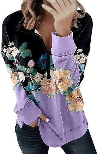 Sweat Humour ado Pull Chopper Tee Shirt Sport Femme Manche Longue Cozy Hoodie Femme Veste en Laine Femme Manteau Veste Longue Femme Enceinte liseuse Gilet de Nuit
