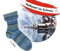 Opal Viel Gestricktes Österreich 2023 6fach Pullover-/u. Sockenwolle, 150g / 425 m LL, 75% Schurwolle/25% Polyamid,NS 3,5-4 (11384 Hallstadt im Schnee)