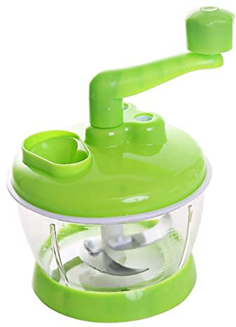 Tritatutto Manuale, Tritacarne Frullatore Robot da Cucina Manuale Multifunzione Tritatutto Per Cipolle Lavabile in Lavastoviglie Per Verdura, Frutta, Noci