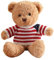 BSNRDX Bear Plush Cute Stuffed Animal Toys Cartoon Plüschtier Figur Plüschtiere Pillow Bear Doll Kinder Plüschtier Kissen Gift for Boys Girls Birthday Christmas Valentine's Day Party Supplies 30CM